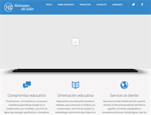 Tablet Screenshot of horizontesdelsaber.com